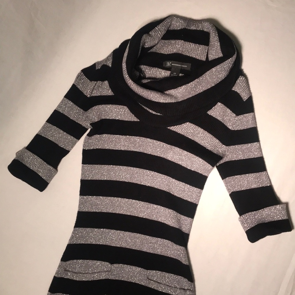 INC International Cowl Neck Body-con Dress US XS